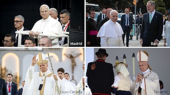 El paso del papa por Madrid, Barcelona, Gran Canaria y Tenerife en el viaje apostólico del 6 al 12 de junio de 2026