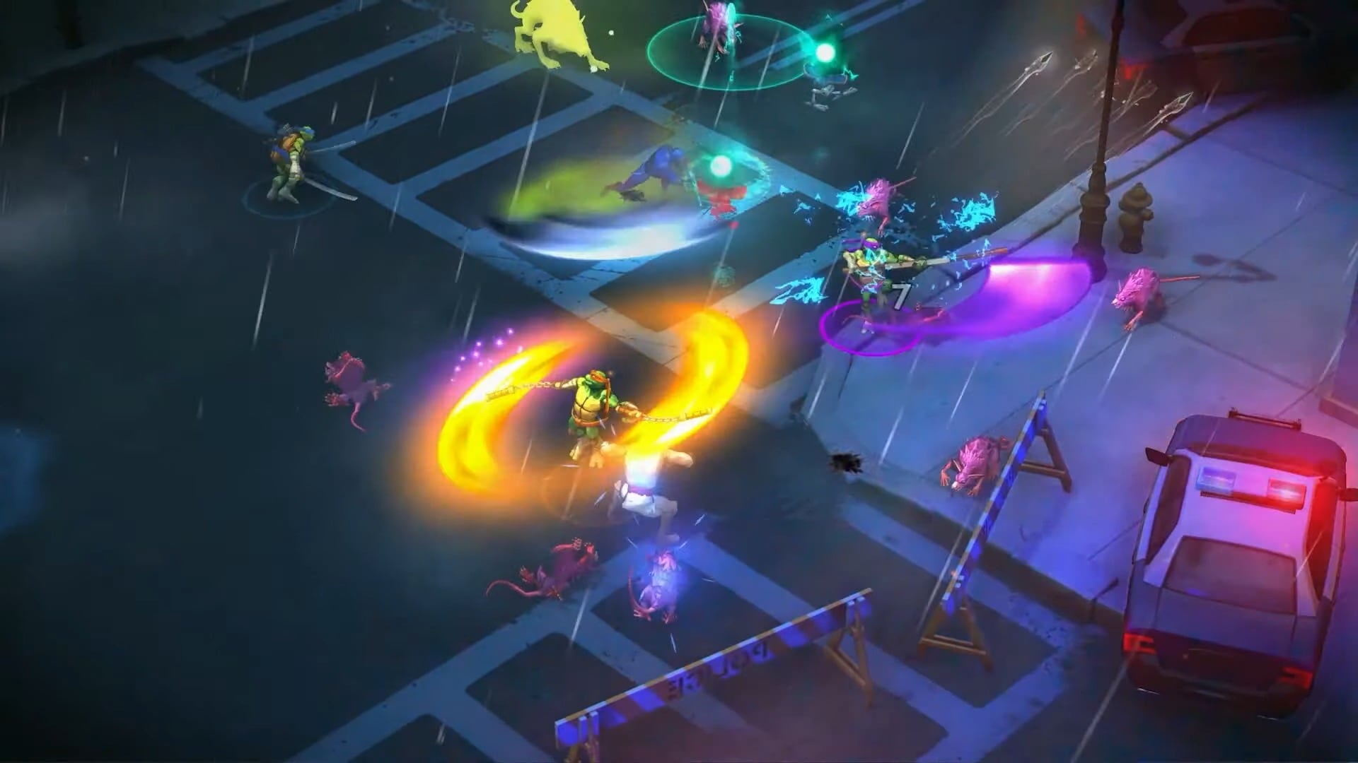 Teenage Mutant Ninja Turtles: Splintered Fate, de Super Evil MegaCorp.
