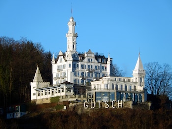 Castillo de Château Gütsch en Lucerna, Suiza. (Wikipedia)