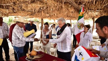 López Obrador ofreció al pueblo