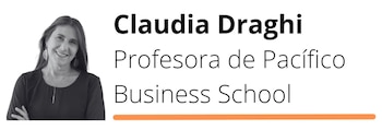 Claudia Draghi, profesora de Pacífico