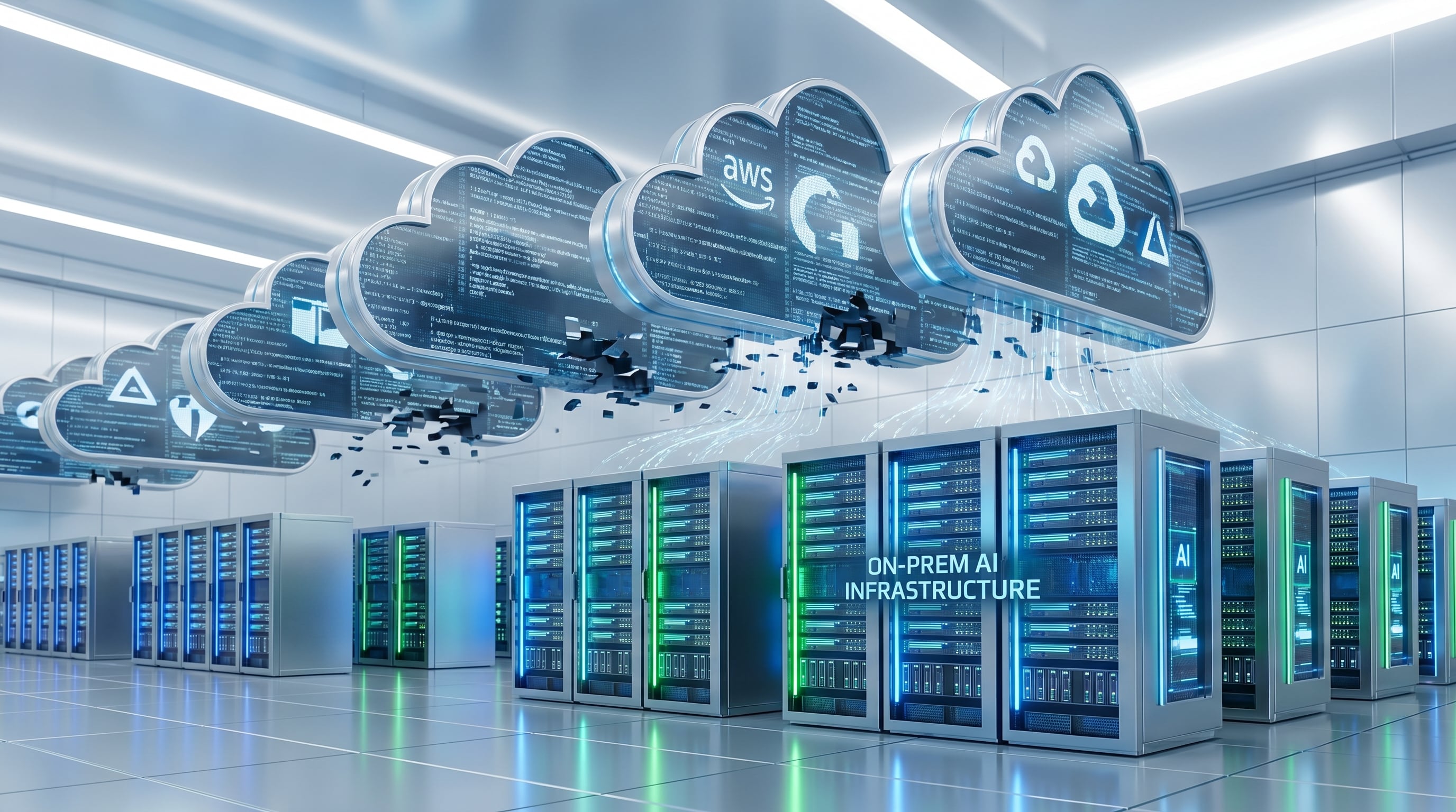 La computación en la nube representa uno de los sectores donde la dependencia europea resulta más evidente (Imagen Ilustrativa Infobae)