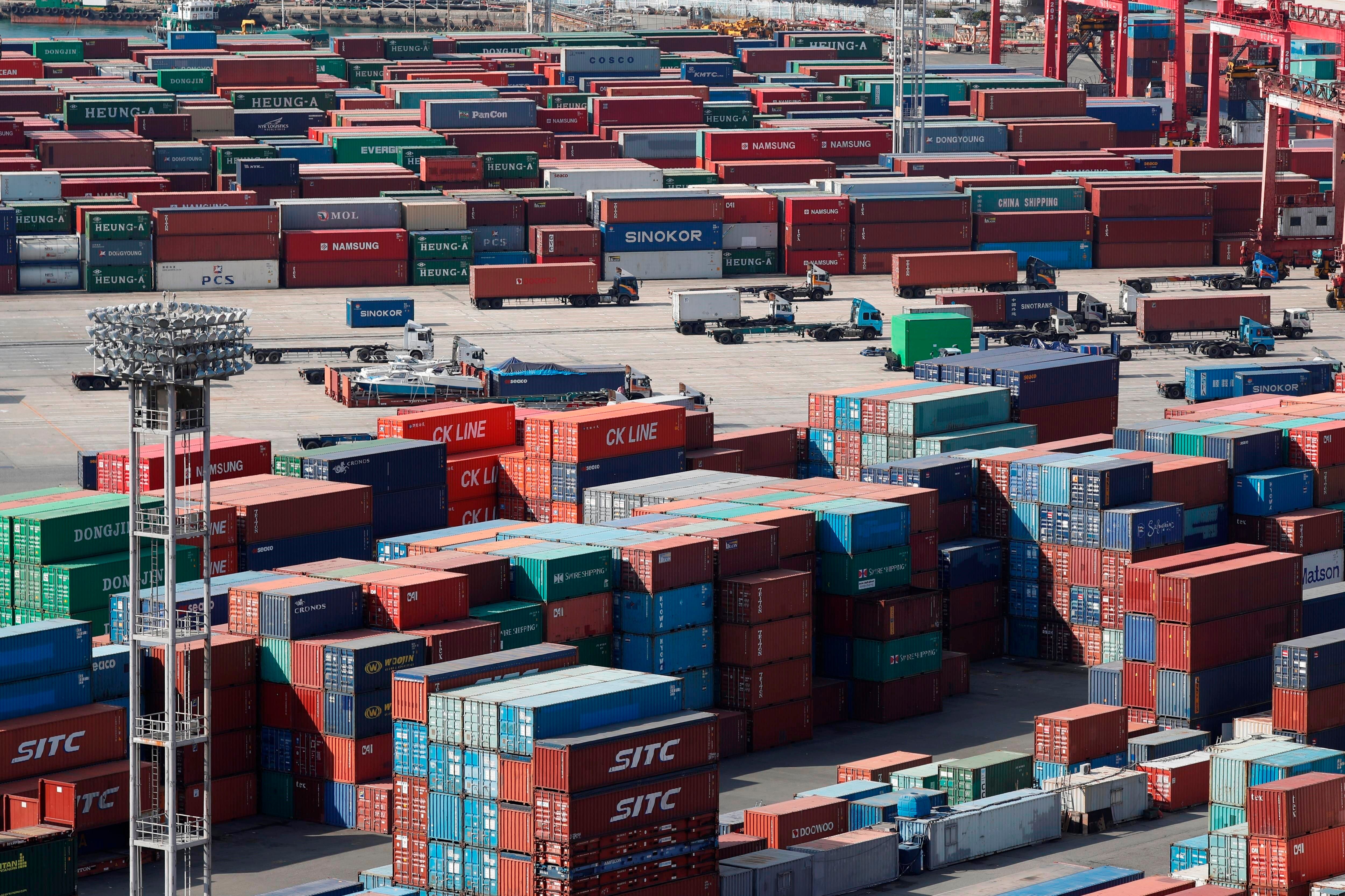 La comparación interanual fue negativa. Frente a febrero de 2025, cuando las exportaciones totalizaron USD 530.8 millones, el resultado más reciente implica una baja de 9.4 millones. EFE/Jeon Heon-Kyun/Archivo