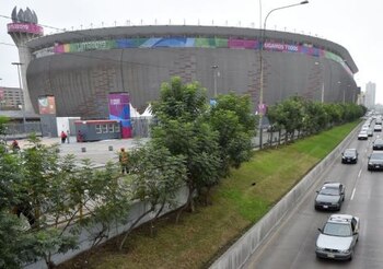 View of the national stadium