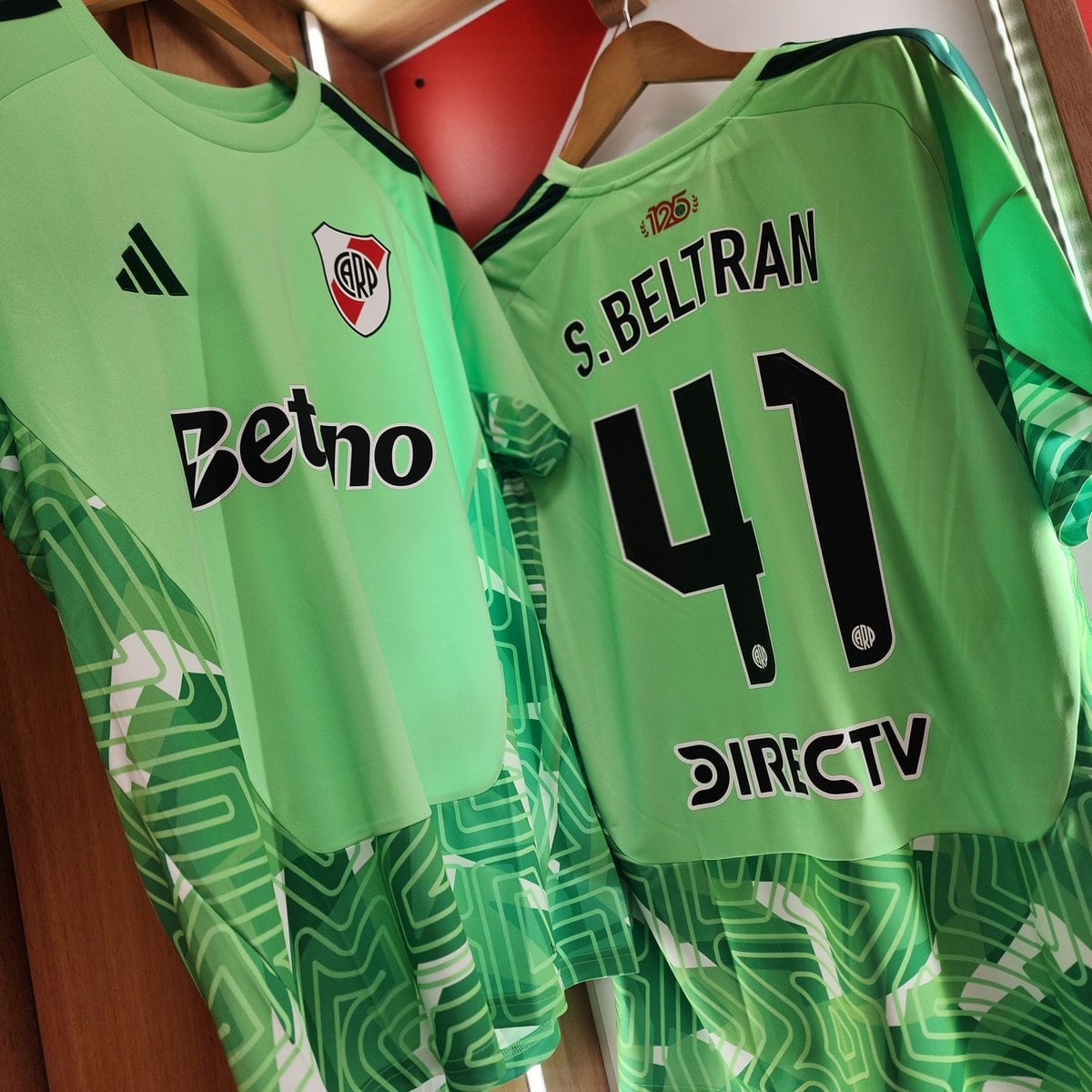 Beltrán se apunta a ser el arquero titular del Millonario contra los cordobeses (Créditos: @RiverPlate)