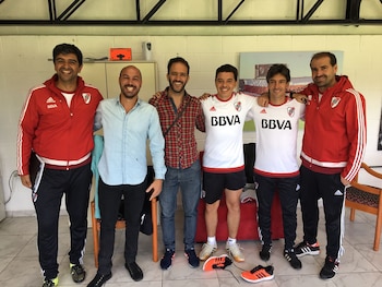 Luis Ferrer, de visita a