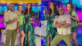 Melissa Paredes regresó a la conducción con Estás en todas.