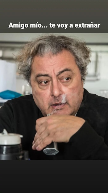La despedida de famosos a Claudio Rissi