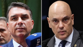 Flavio Bolsonaro Alexandre de Moraes