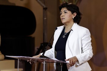 La candidata por el Partido