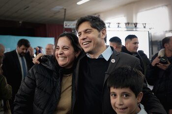 Axel Kicillof en Trenque Lauquen