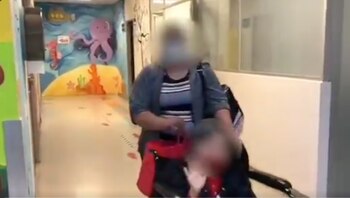 La pequeña mostró cambios en