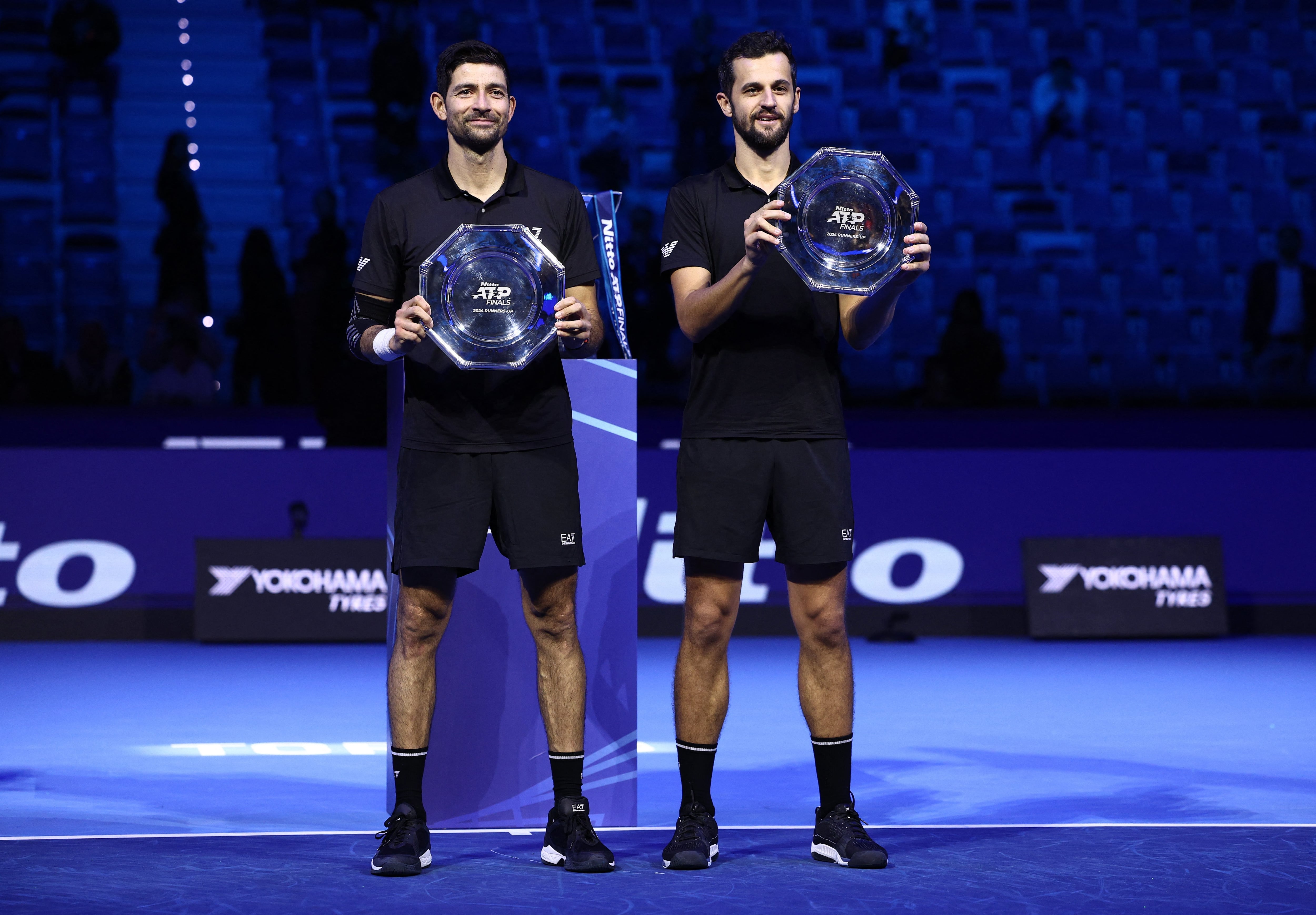 Tennis - ATP Finals - Inalpi Arena, Turin, Italy - November 17, 2024 El Salvador