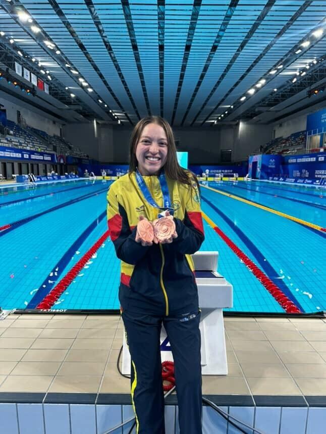 Las actividades subacuáticas también entregaron medallas para Colombia - crédito Ministerio del Deporte