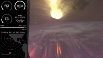 Seis minutos dramáticos, una bola de fuego a 40.000 km/h e incomunicados: así será el regreso de los astronautas de Artemis II