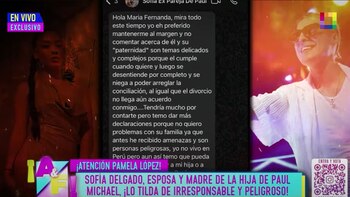 La expareja de Paul Michael,