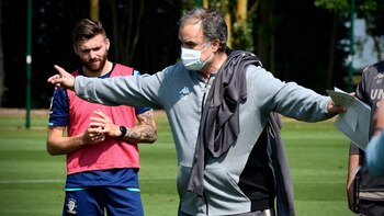 "El Loco" durante uno de