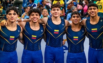 La selección Colombia de Gimnasia Artística finalizó en la octava casilla del Mundial 2026 - crédito Comité Olímpico Colombiano