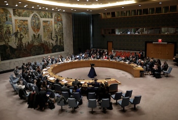 Vista del Consejo de Seguridad