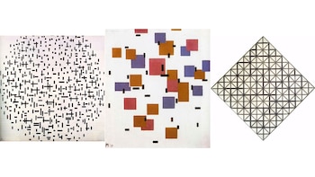 El giro de sus abstracción