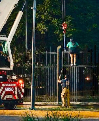 La viralización de las imágenes abrió dudas sobre la autenticidad del supuesto rescate y mostró cómo la inteligencia artificial puede fabricar escenas creíbles durante eventos masivos.