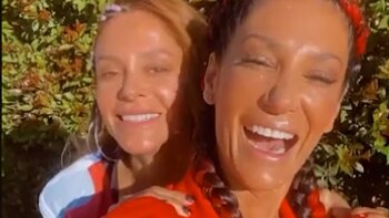 Vanina viajó a la Argentina