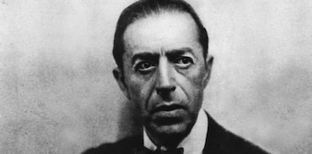Imágenes del agente secreto Sidney Reilly.