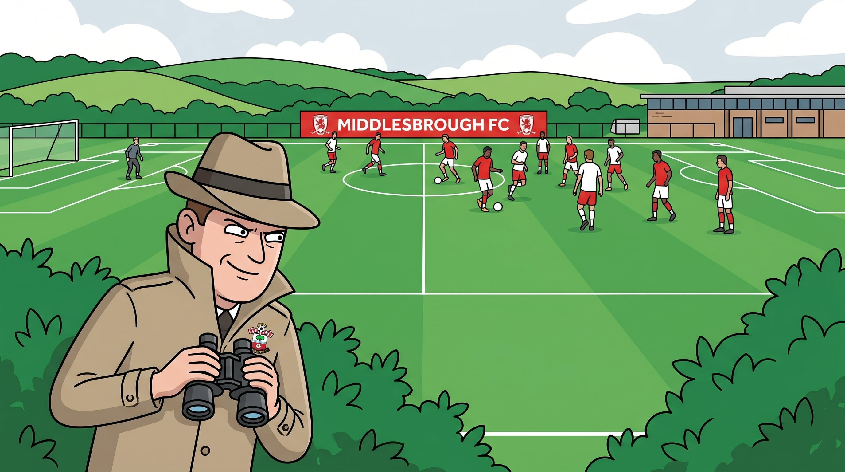 La investigación se centró en la filmación no autorizada de entrenamientos de Middlesbrough y otros rivales que enfrentó anteriormente (Imagen Ilustrativa Infobae)