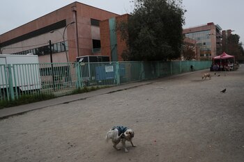 Una vista de un barrio de Santiago, Chile (REUTERS/Ivan Alvarado)