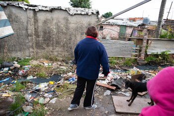 Villa Azul está completamente bloqueada