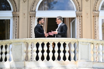 Zelensky y el primer ministro