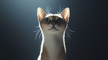 Cuando un felino observa a