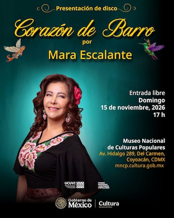 El disco es el segundo álbum de la cantautora. (Instagram/Museo Culturas Populares)