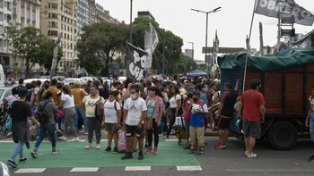 La protesta comenzó en el