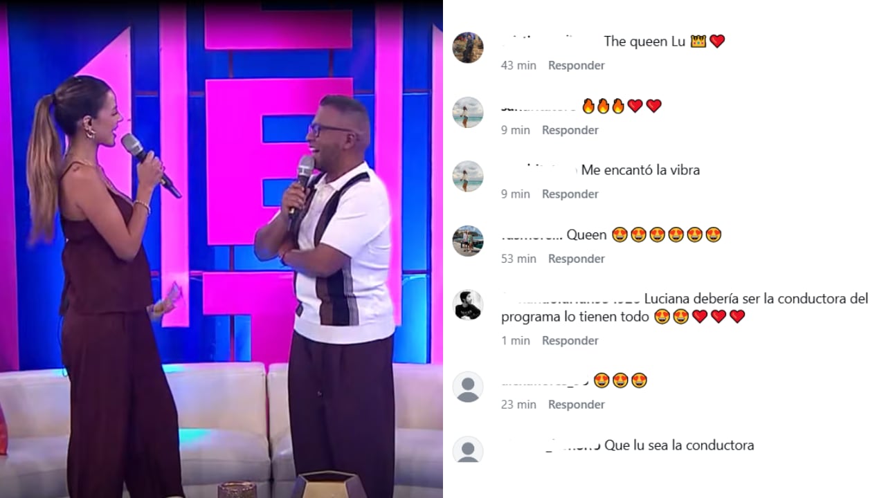 La química y dinamismo entre Luciana Fuster y ‘Choca’ Mandros durante la transmisión reciben elogios tanto del conductor como de la audiencia. (Composición Infobae) (Imagen Ilustrativa Infobae)