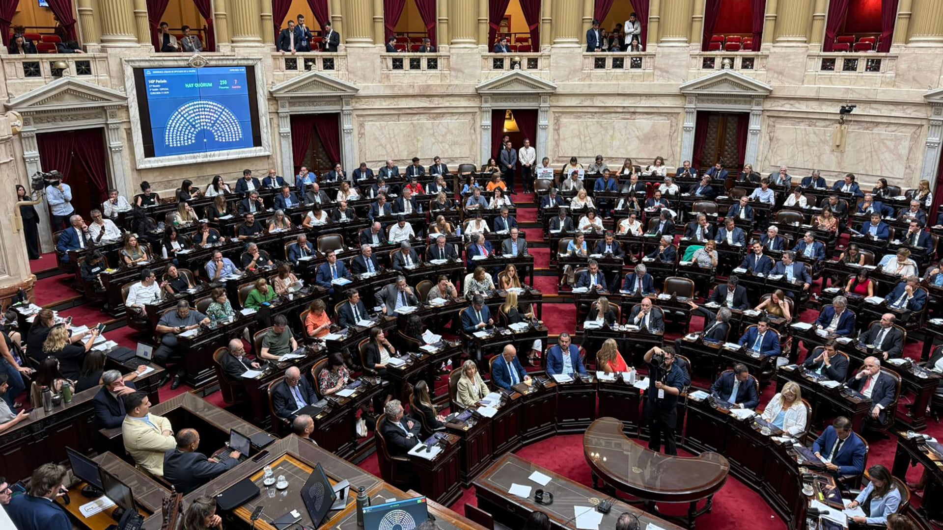 Los diputados discutieron el nuevo Régimen Penal Juvenil, la normativa obtuvo 135 votos afirmativos y 100 negativos en la cámara baja
