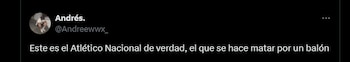 Reacciones Atlético Nacional Vs. Millonarios