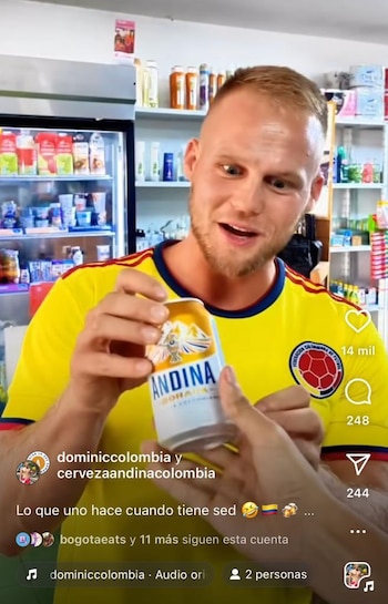 Dominic Wolf realizó varias publicidades