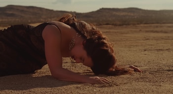 Rosalía en el videoclip de