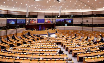 La Eurocámara en Bruselas (EFE/EPA/OLIVIER