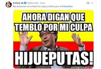 La creatividad de muchos hizo parte de las reacciones - crédito X