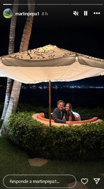 Pampita y Martín Pepa en México