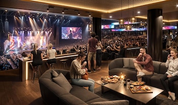 Una vista desde una exclusiva