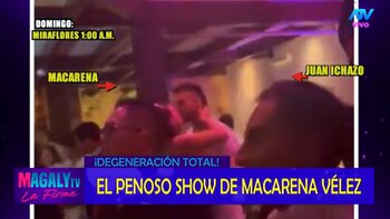 Macarena Vélez está en salidas