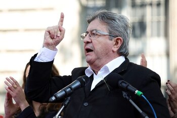 Jean-Luc Melenchon, líder del partido