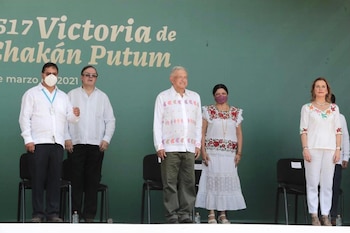 El presidente encabezó un evento