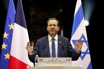 El presidente de Israel, Isaac