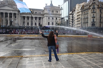 5° Marcha Federal Universitaria - Congreso - Incidentes