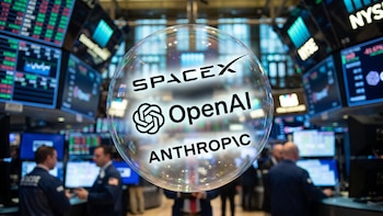 ¿Se acerca una burbuja de la IA? El riesgo de la salida a la bolsa de SpaceX, OpenAI y Anthropic