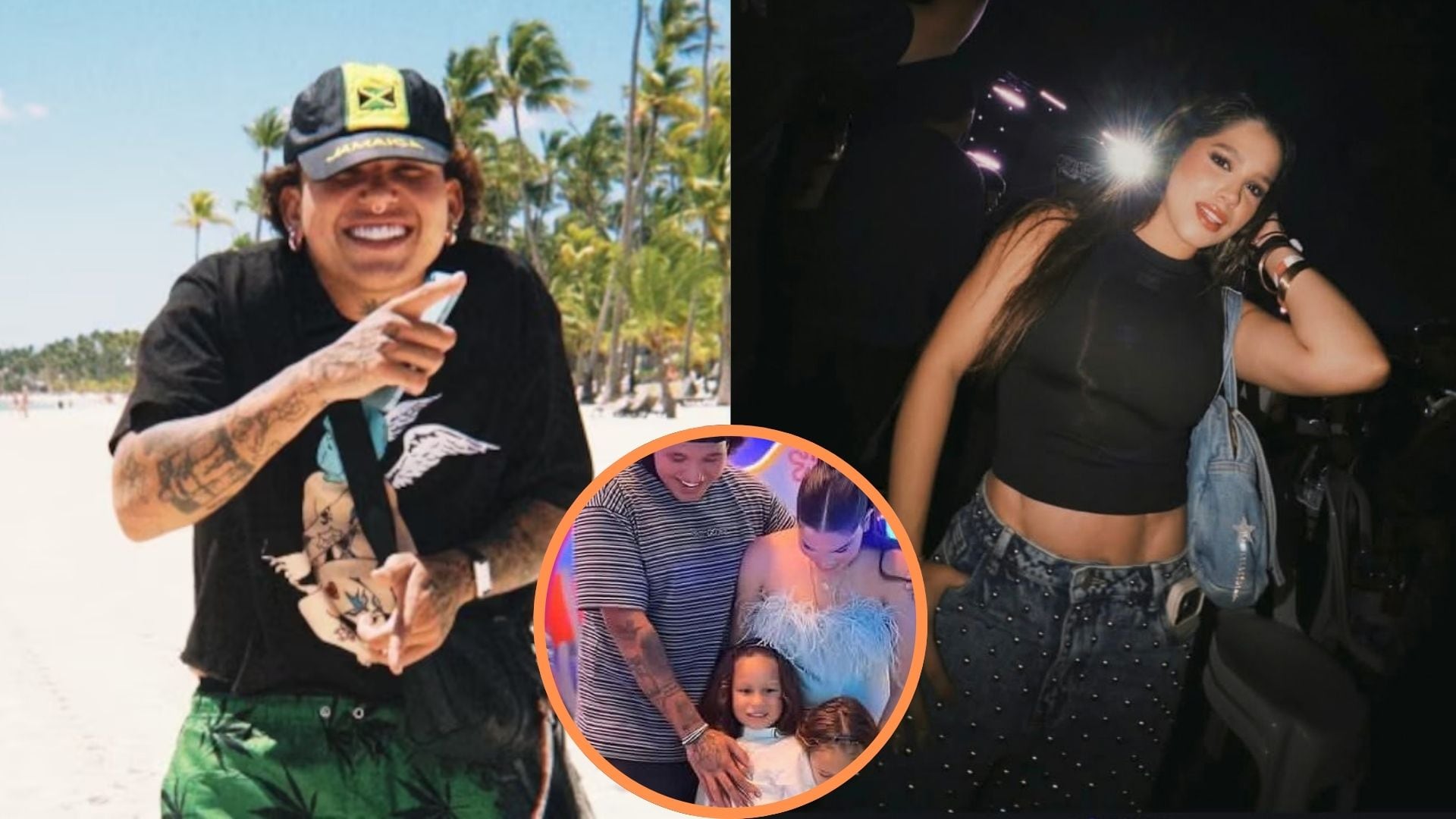 La forma en cómo el famoso tomó la mano de su ex no pasó desapercibida - crédito Beéle y Cara Oficial / Instagram